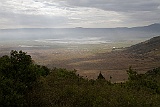 View over the Ngorongoro crater